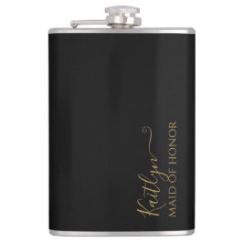 Stilvolle Geschenke für moderne Trauzeugin | Schwa Flachmann