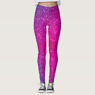 Stilvolle Glitter-Leggings Leggings