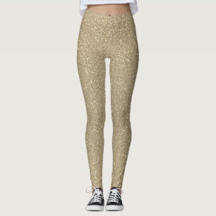 Stilvolle Glitter-Leggings Leggings