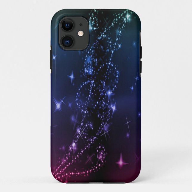 Stilvolle Glitterstrudel iphone 5 Abdeckung Case-Mate iPhone Hülle (Rückseite)