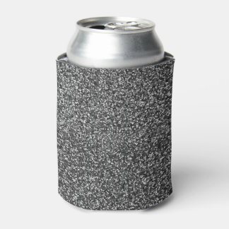 Stilvolle Glitzy Silver Sequin Glitzern Dosenkühler