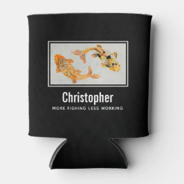 Stilvolle Gold Koi Fische mehr Fischen weniger arb Dosenkühler