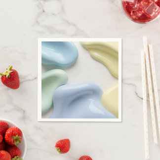 Stilvolle grafische Papiertischsets Serviette