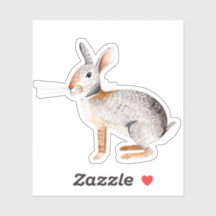 Stilvolle, graue und braune Stickerei für Tierhase