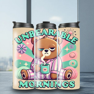 Stilvolle Grumpy Bear Tumbler Thermosbecher