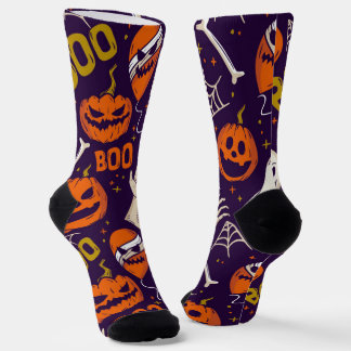 Stilvolle Halloween Socken