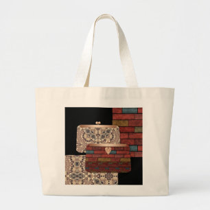 Stilvolle Handtaschen Jumbo Stoffbeutel