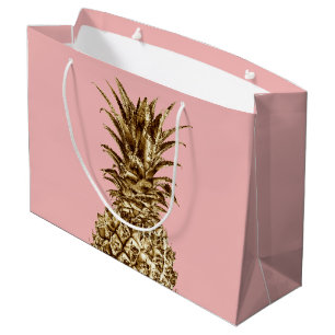 Stilvolle hübsche Ananas Große Geschenktüte