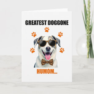 Stilvolle Hundemuttertagskarte Karte