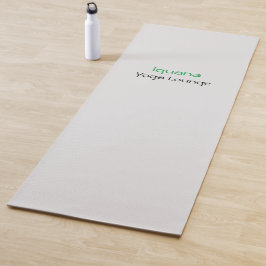 Stilvolle Iguana Yoga Lounge Fitness Mat Yogamatte