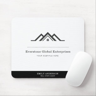 Stilvolle Immobilienmakler-Geschäfte Mousepad