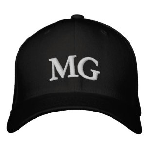 Stilvolle, individuell monogrammierte Baseballkapp Bestickte Baseballkappe