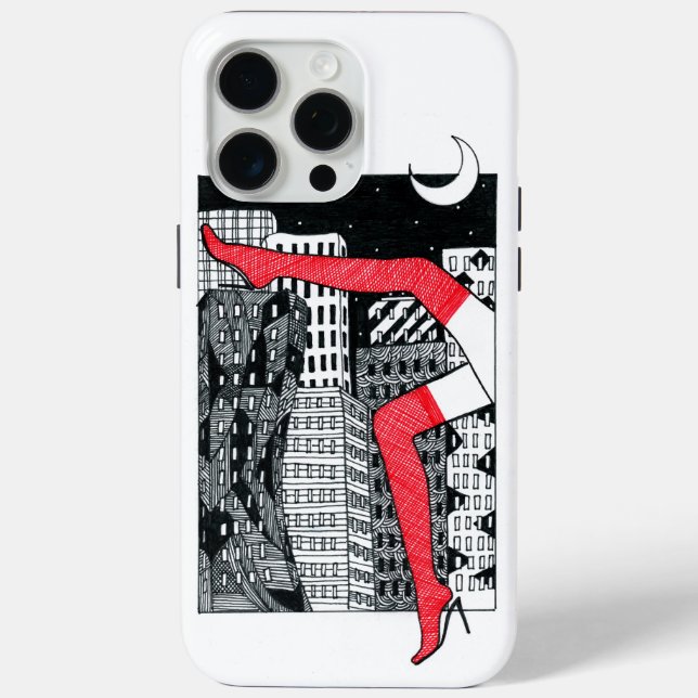 Stilvolle iPhone-Hülle mit einem Bild der Frau Case-Mate iPhone Hülle (Rückseite)