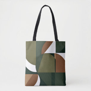Stilvolle irdische chic geometrisch
