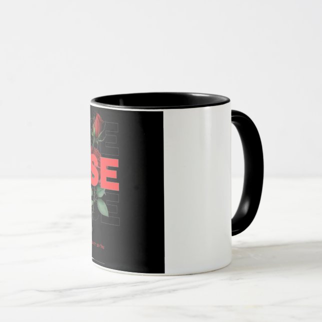 Stilvolle Kaffeetasse – Trendiger individuell gest (VorderseiteRechts)
