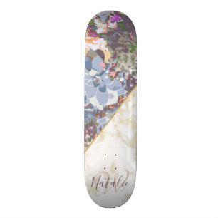 Stilvolle Kakteen und Sukkulents Skateboard