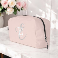 Stilvolle Kalligraphie Monogram Typografie Blush P