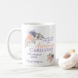 Stilvolle Karriere Vielen Dank Dankeschön Floral Kaffeetasse
