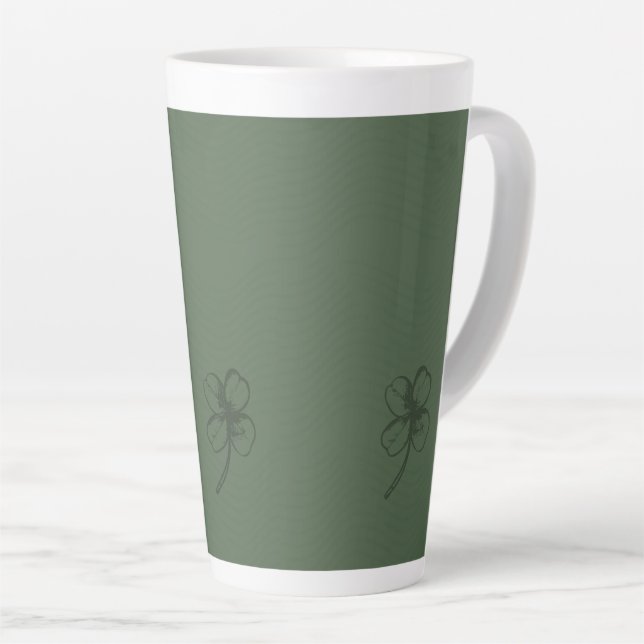 Stilvolle Kleeblatts Milchtasse (Rechte Ecke)