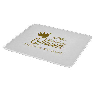 Stilvolle Koch-Tafel für Kitchen Queen Schneidebrett