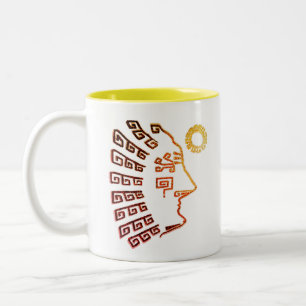 Stilvolle Kunst von Machupicchu Cusco Peru Tasse