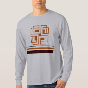 Stilvolle, lange Schnürkleidung für Männer T-Shirt