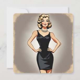 Stilvolle LBD-Grüße: Vielseitig und elegant Einladung