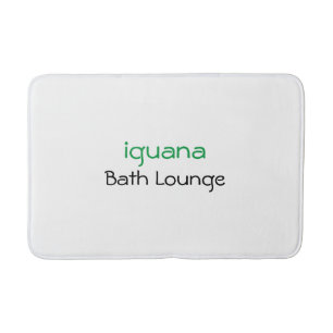Stilvolle Leguan-Badezimmer-Badmatte Badematte