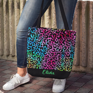Stilvolle Leopard Texture Neon Feminine