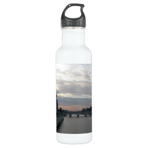 Stilvolle Liberty Flasche mit Sonnenuntergang in P Trinkflasche