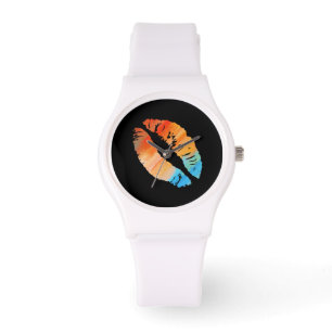 Stilvolle Lips #8 Armbanduhr