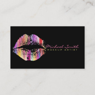 Stilvolle Lips Makeup Artist #23 Visitenkarte