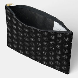 Stilvolle Logo-Print-Organizer-Pouch für den tägli Zubehörtasche