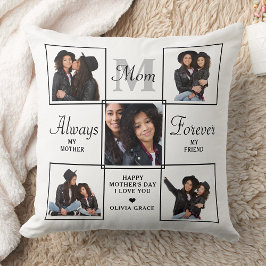 Stilvolle MAMA Personalisiert Monogram 5 FotoColla Kissen