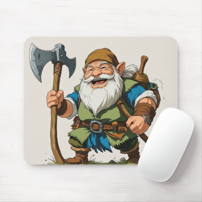 Stilvolle Maus Pad - Perfektes Geschenk für Freund Mousepad (Mit Mouse)
