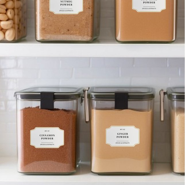 Stilvolle Minimalistische Goldrahmen-Dekoration Aufkleber (Von Creator hochgeladen)