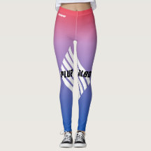 Stilvolle mit Monogramm-blaue Farbverlaufstraining