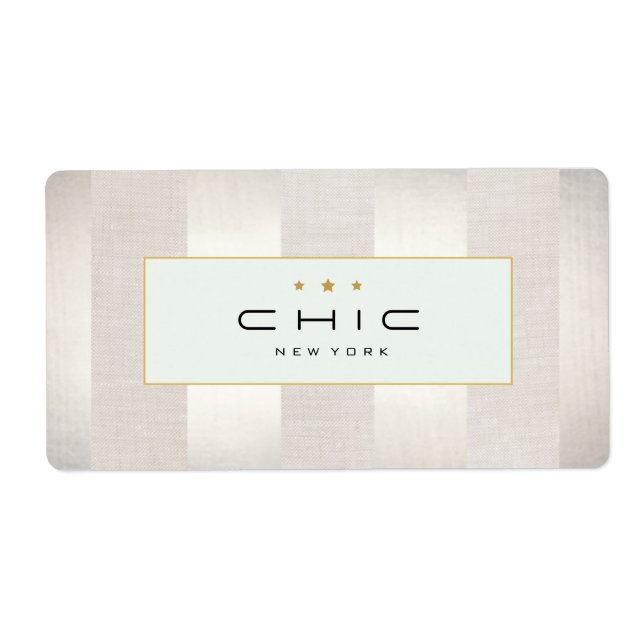 Stilvolle Mode und Beauty Modern gestreift (Vorne)