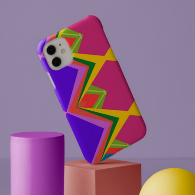 Stilvolle moderne Abstrakte Farbblockästhesie Case-Mate iPhone Hülle (Von Creator hochgeladen)