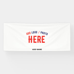 STILVOLLE MODERNE ANPASSBARE WEISSE VERIFIZIERTE M BANNER