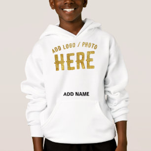 STILVOLLE MODERNE ANPASSBARE WEISSE VERIFIZIERTE M HOODIE