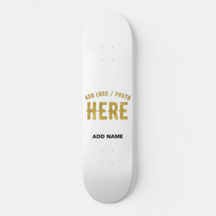 STILVOLLE MODERNE ANPASSBARE WEISSE VERIFIZIERTE M SKATEBOARD
