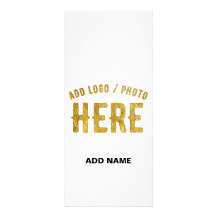 STILVOLLE MODERNE ANPASSBARE WEISSE VERIFIZIERTE M WERBEKARTE