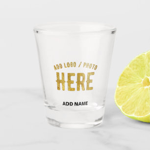 STILVOLLE MODERNE ANPASSBARE WEIßE VERIFIZIERTE MA SCHNAPSGLAS