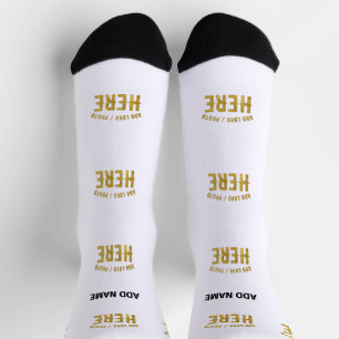 STILVOLLE MODERNE ANPASSBARE WEIßE VERIFIZIERTE MA SOCKEN