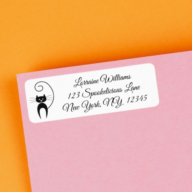 Stilvolle, moderne Black Curly Schwanz Cat (Von Creator hochgeladen)