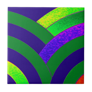 stilvolle, moderne Chevrons Fliese