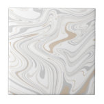 Stilvolle moderne Curves Grau Beige Weißer Marmor Fliese<br><div class="desc">Sie wollen ein wenig anders und originell sein? Dieses moderne Imitat aus Stein hellgrauem, beigefarbenem Marmor imitiert die Keramik druckende Fliesen ist genau das, was Sie brauchen. Erhältlich in zwei Größen von 4, 25 x 4, 25 und 6 x 6 Zoll. Bitte beachten Sie, dass es sich um einen Flachdruck...</div>