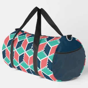 Stilvolle, moderne geometrische Farbkugel Duffle Bag