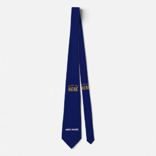 STILVOLLE MODERNE INDIVIDUELLE MARINEBLAUE VERIFIZ KRAWATTE
